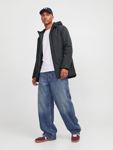 JACK & JONES Преходно яке 'JJSage' в сиво