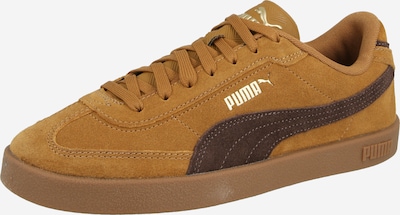 PUMA Matalavartiset tennarit 'Club II Era Suede' koossa 36-36,5 värissä karamelli / suklaa / kulta, Tuotenäkymä