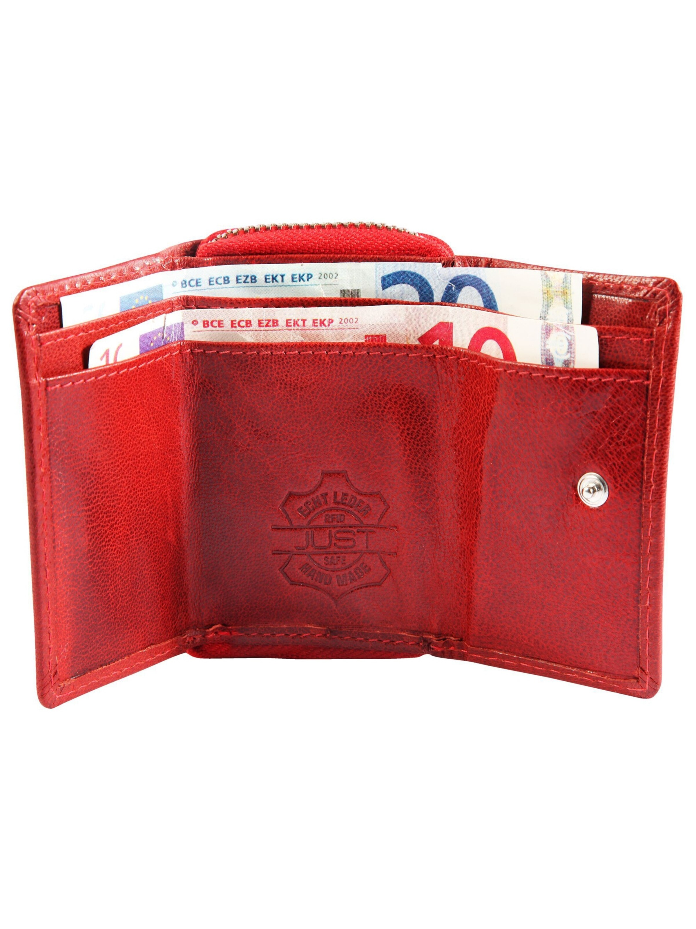 JUST Wallet 'RFID-Schutz' in Red