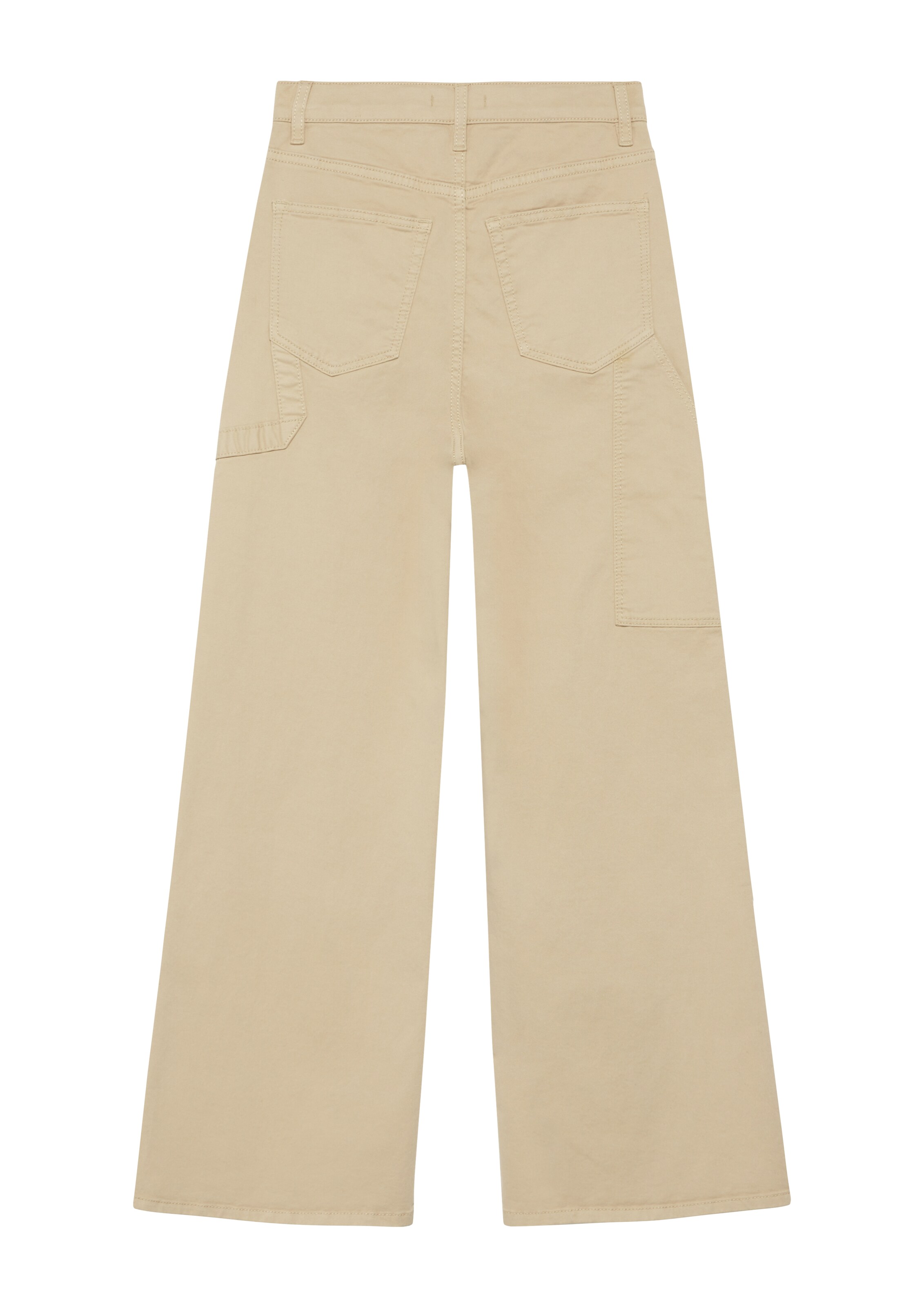 s.Oliver Wide leg Broek in Beige