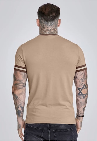 SikSilk - Camiseta 'Tournament' en beige