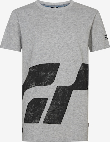 Petrol Industries Tričko - Sivá: predná strana