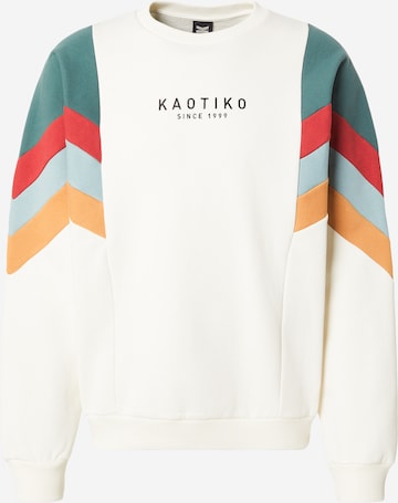 balts Kaotiko Sportisks džemperis 'SEATTLE': no priekšpuses