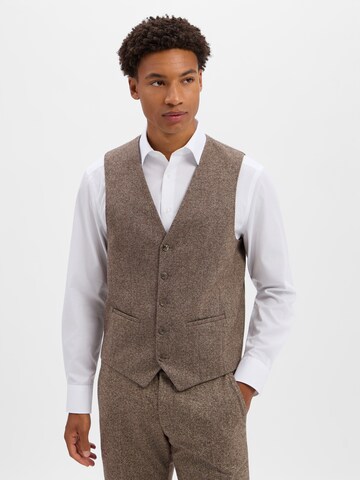 Digel Suit Vest 'Edgar' in Beige: front
