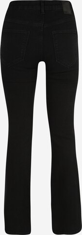 PIECES Flared Jeans 'PEGGY' in Black