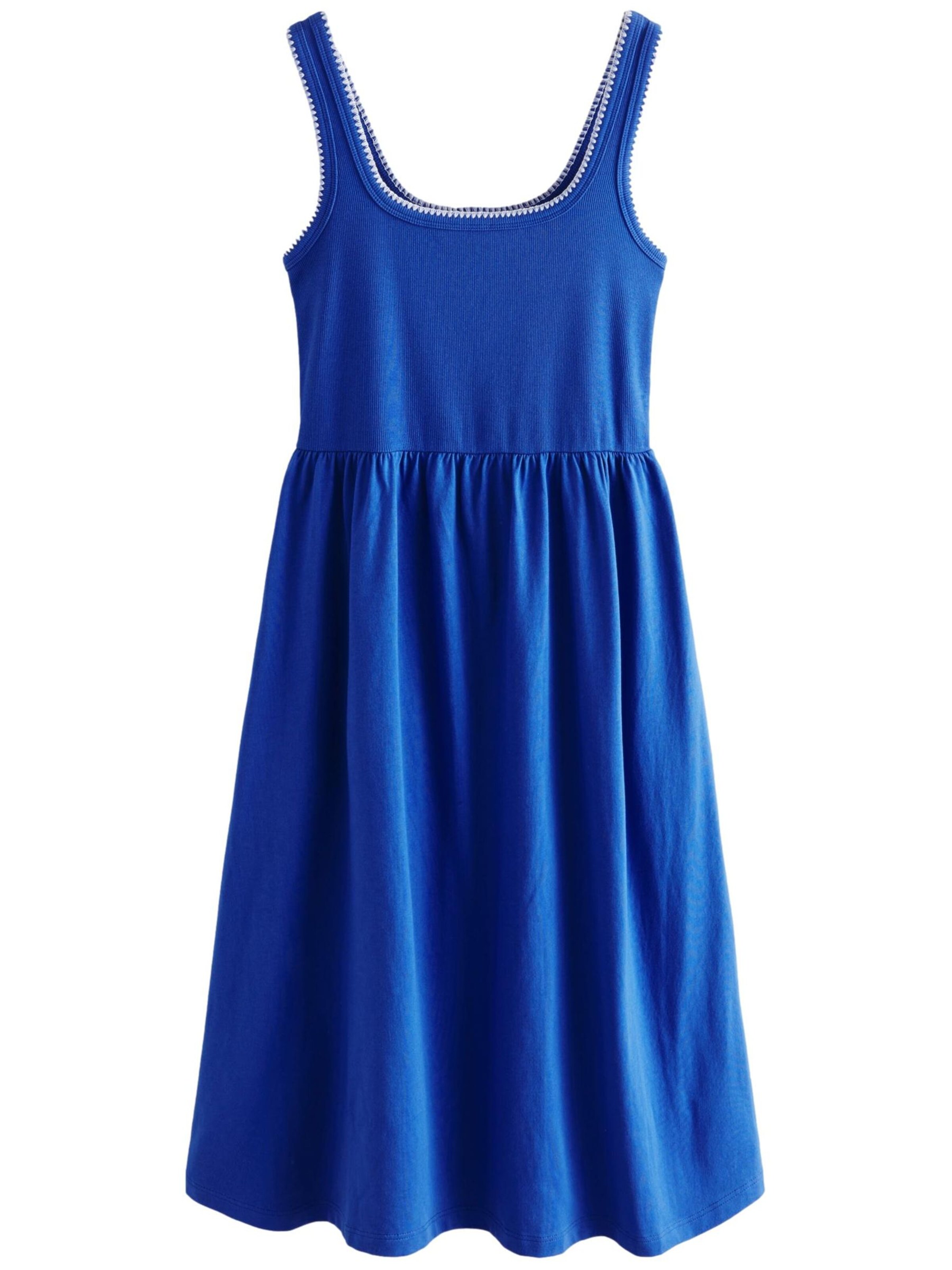 Next - Vestido em azul: frente