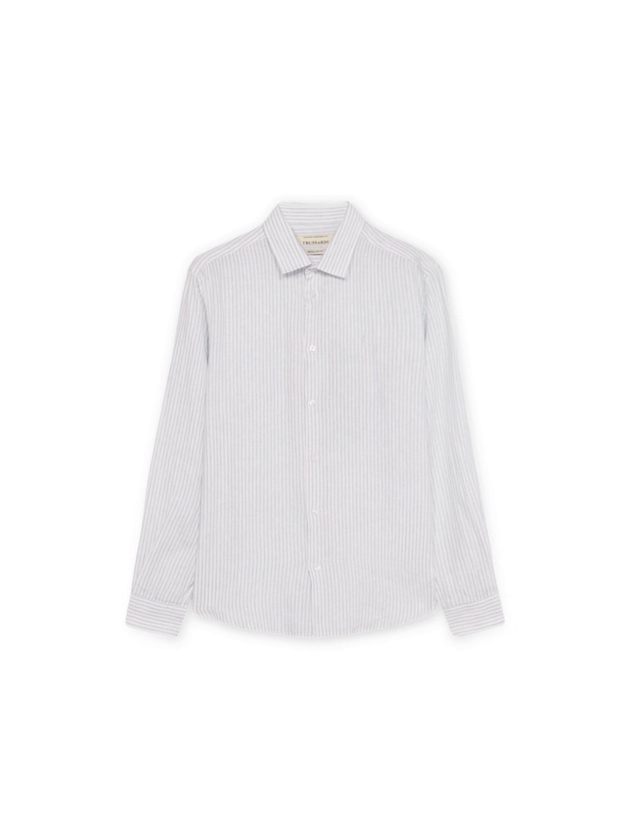 Trussardi Regular Fit Hemd‌ in Blau: Vorderseite