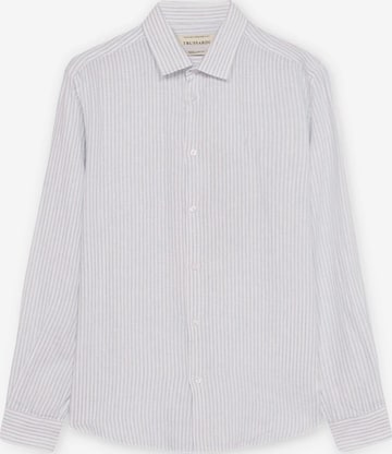 Trussardi Regular Fit Hemd in Blau: Vorderseite