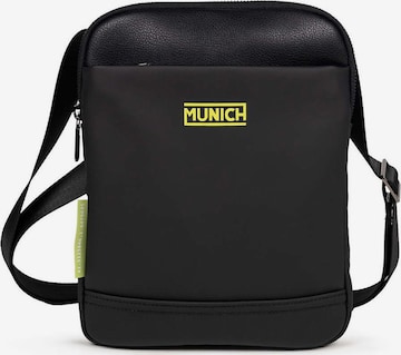 MUNICHTorba preko ramena ' JUNGLE ' - crna boja: prednji dio