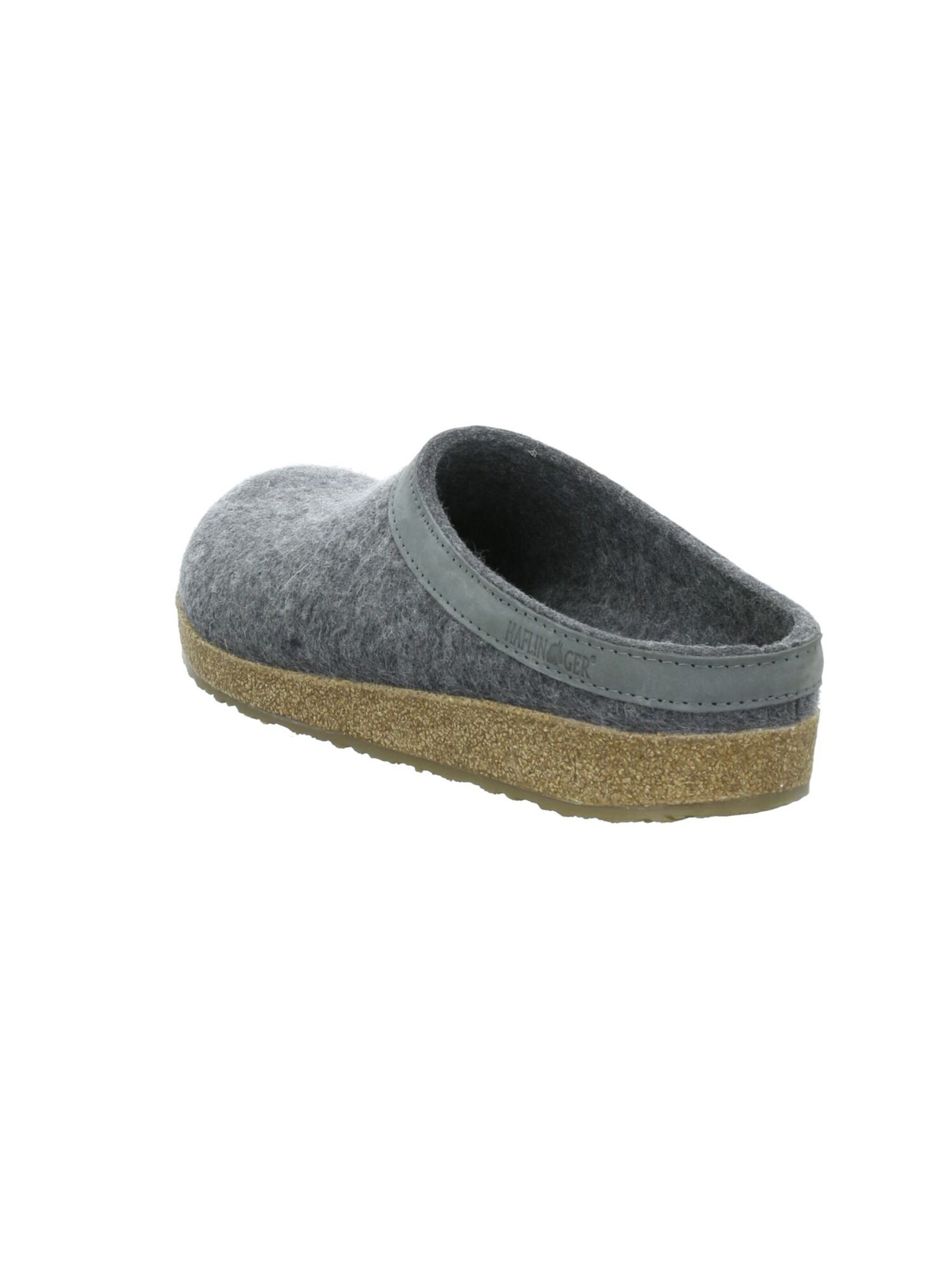 HAFLINGER Slippers 'Torben' in Grey