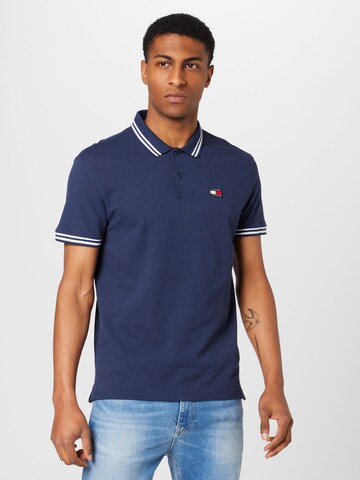 Tommy Jeans Shirt in Blauw: voorkant