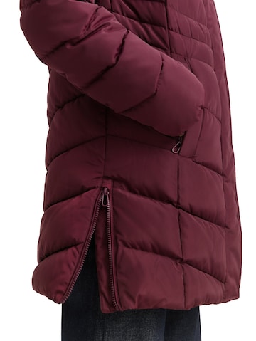 TOM TAILOR Winter Coat in Red
