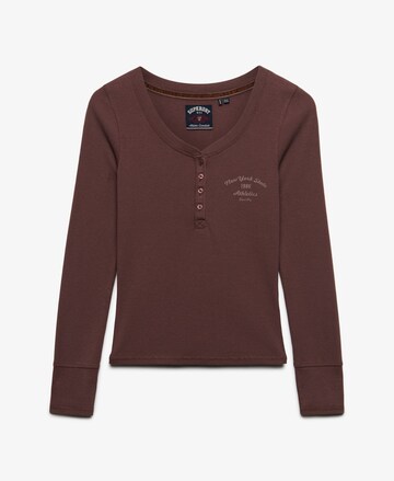 T-shirt Superdry & Co en marron