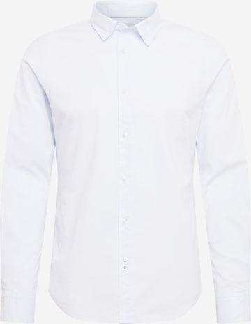 SCOTCH & SODA Button Up Shirt in Blue: front