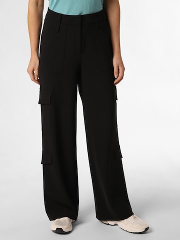 Cambio Loose fit Cargo Pants 'Amelie' in Black: front