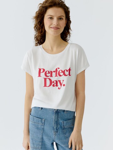 OUI Shirt in White: front