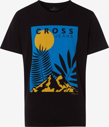 Cross Jeans Shirt in Black: front