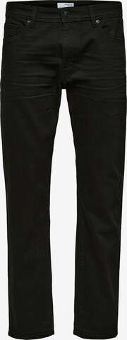 SELECTED HOMME Regular Jeans 'Scott' in Schwarz: predná strana