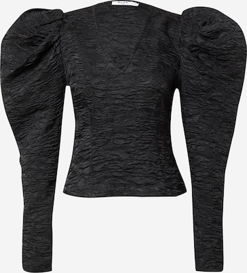 Camicia da donna di NA-KD in nero: frontale
