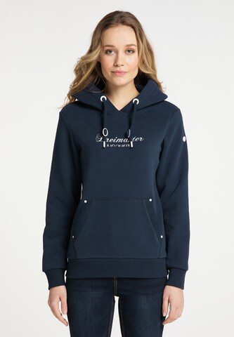 DreiMaster Maritim Sweatshirt in Blue: front