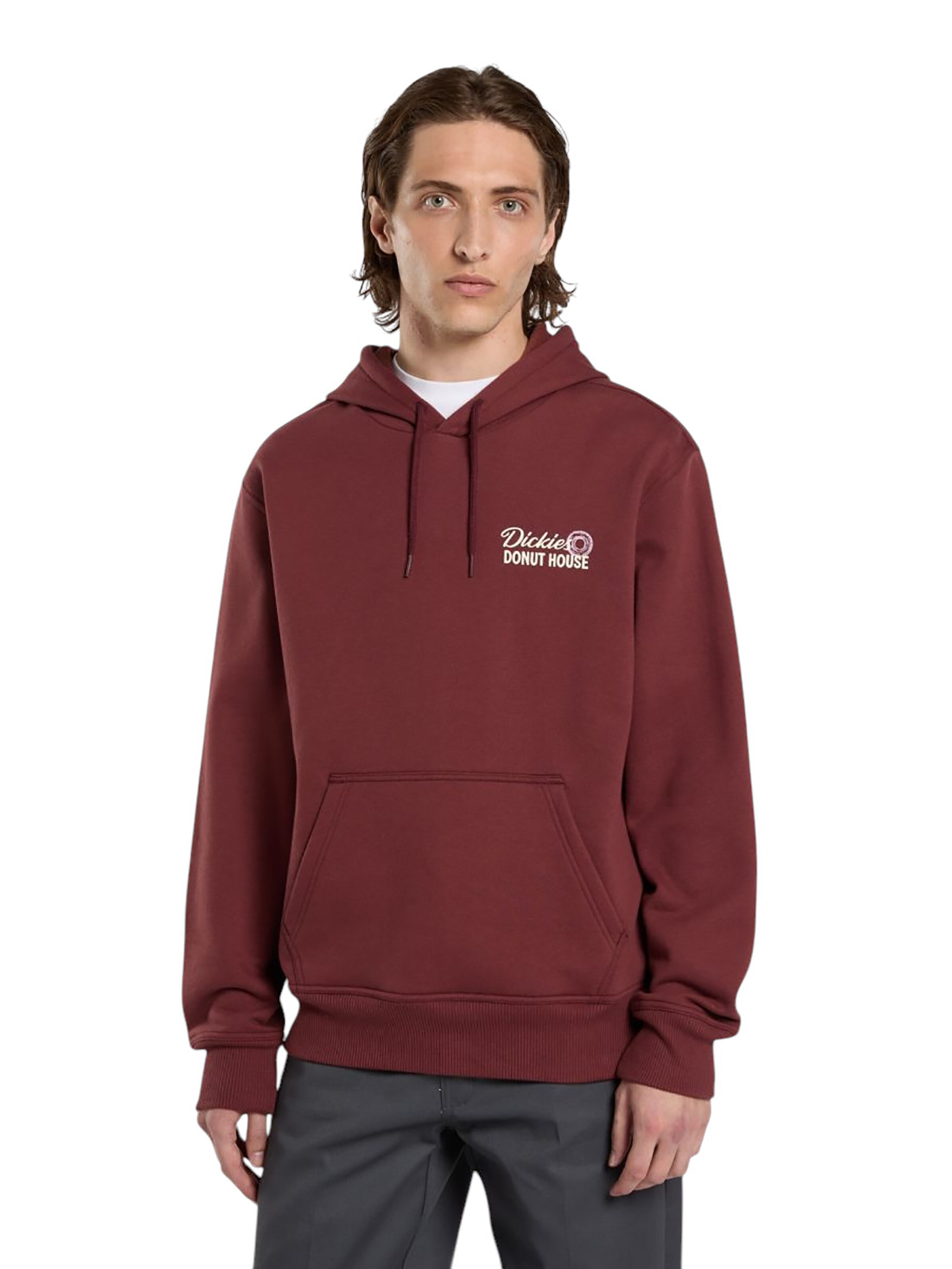 DICKIES Sweater 'Donut House' in Red
