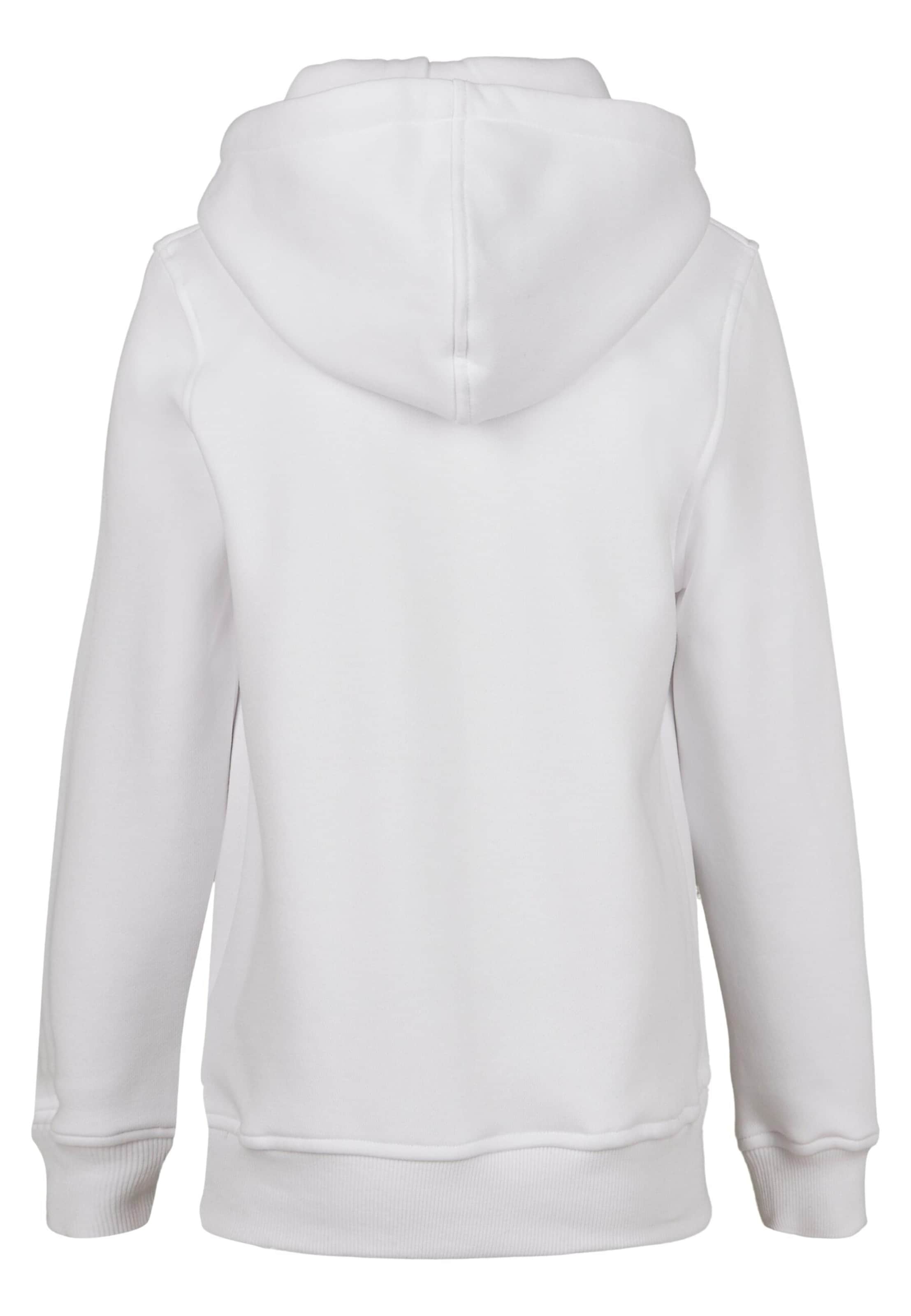 Bluză de molton 'Save And Love' de la Mister Tee pe alb