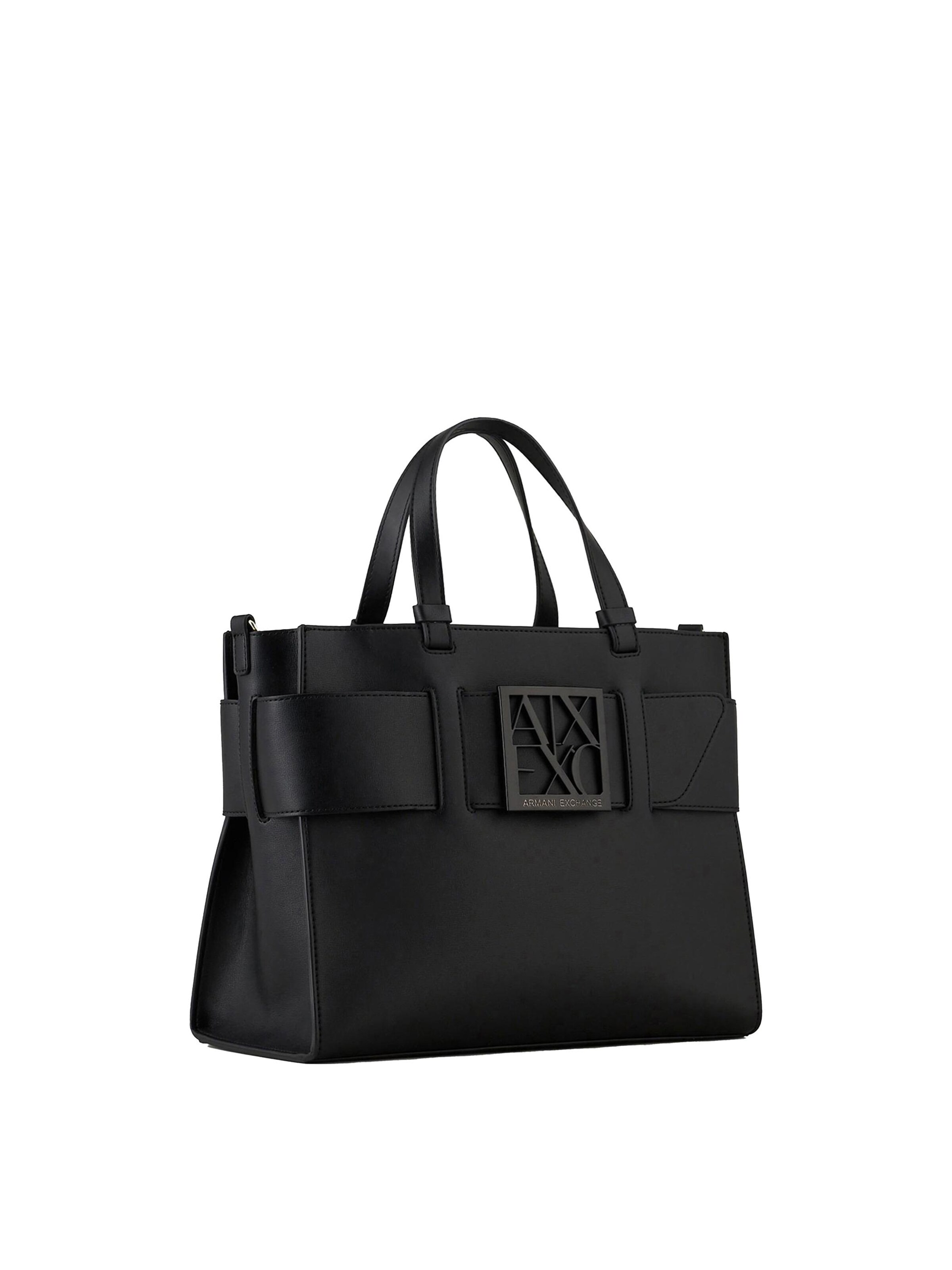 ARMANI EXCHANGE Shopper in Black