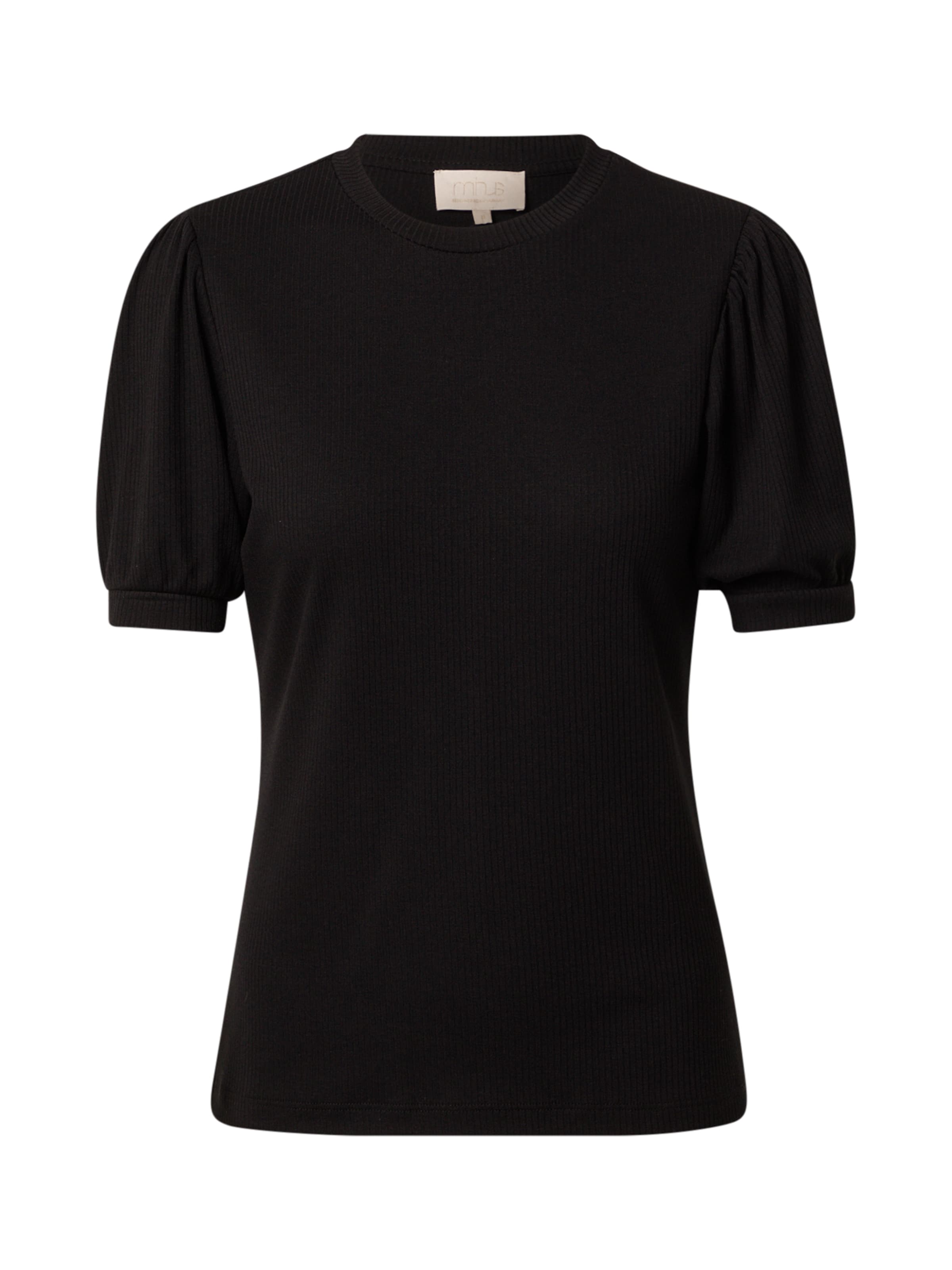 minus - Camiseta 'Johanna' en negro: frente