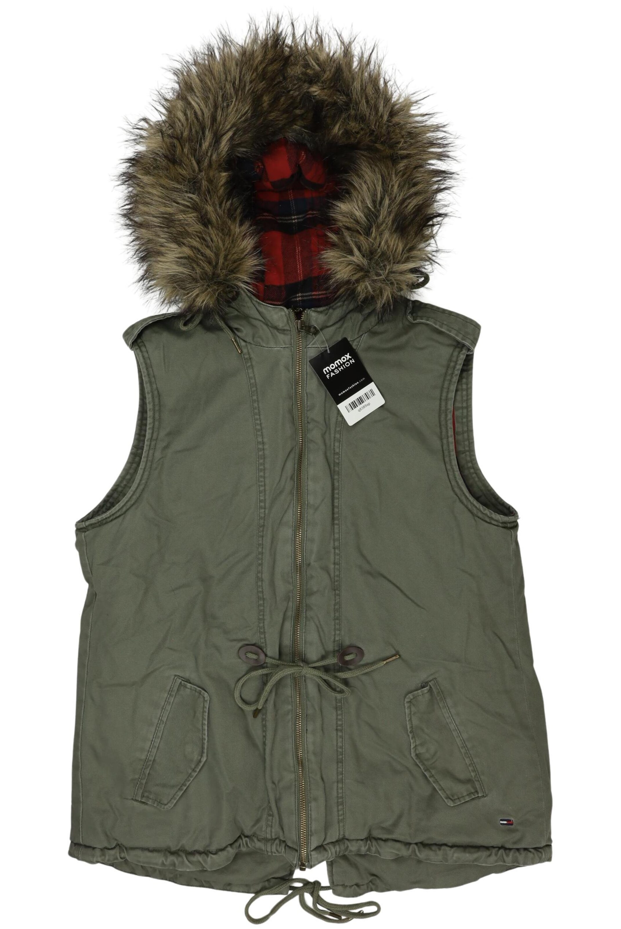 Tommy Jeans Vest in M in Green: front