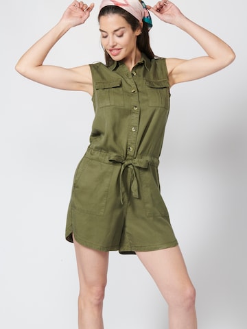 Tuta jumpsuit di KOROSHI in verde