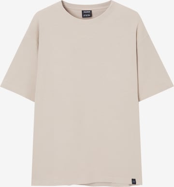 Pull&Bear Shirt in Beige: front