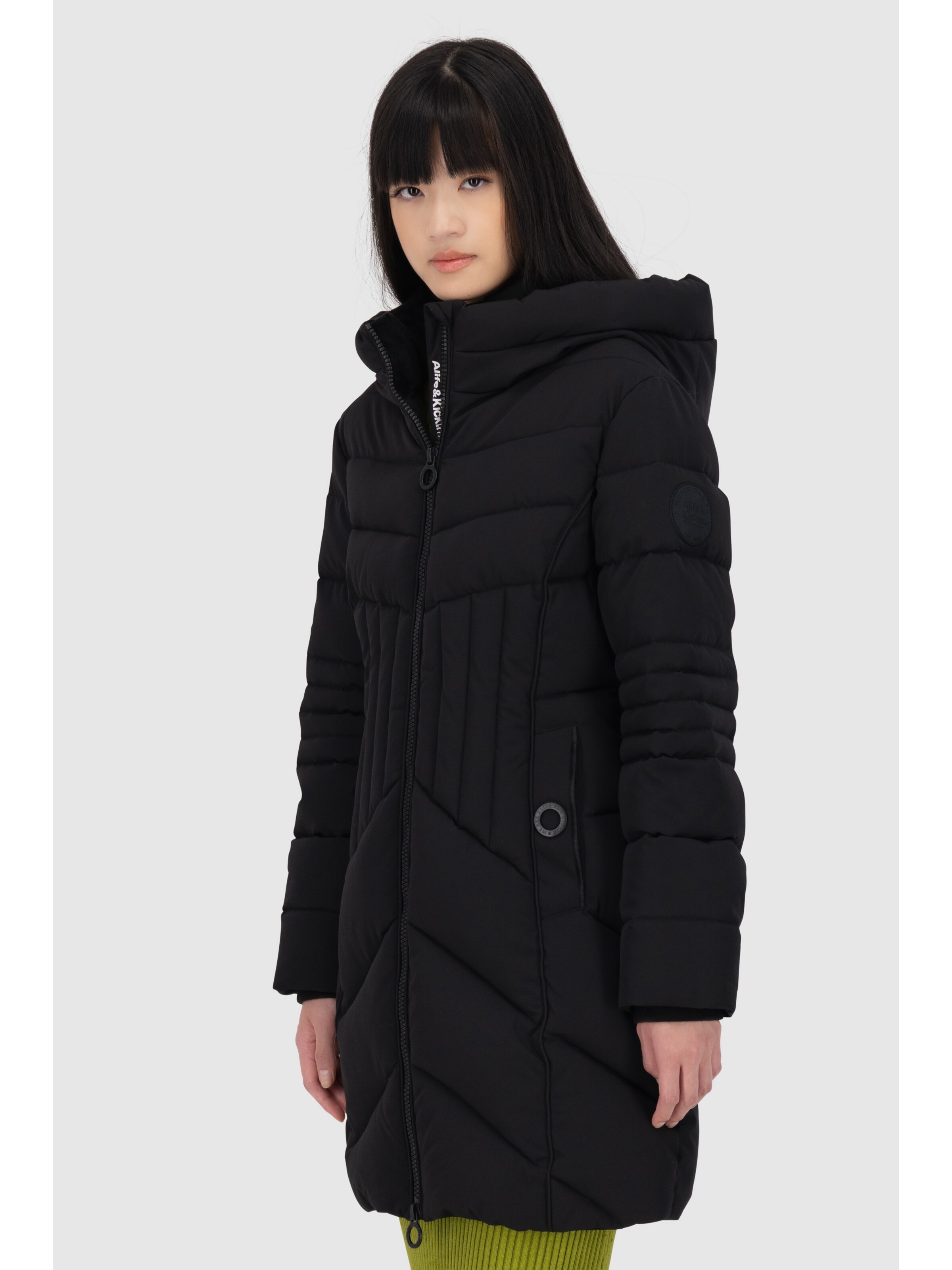 alife & kickin Winterjacke 'PriscillaAK A'‌‌‌‌‌‌‌‌‌ in Schwarz