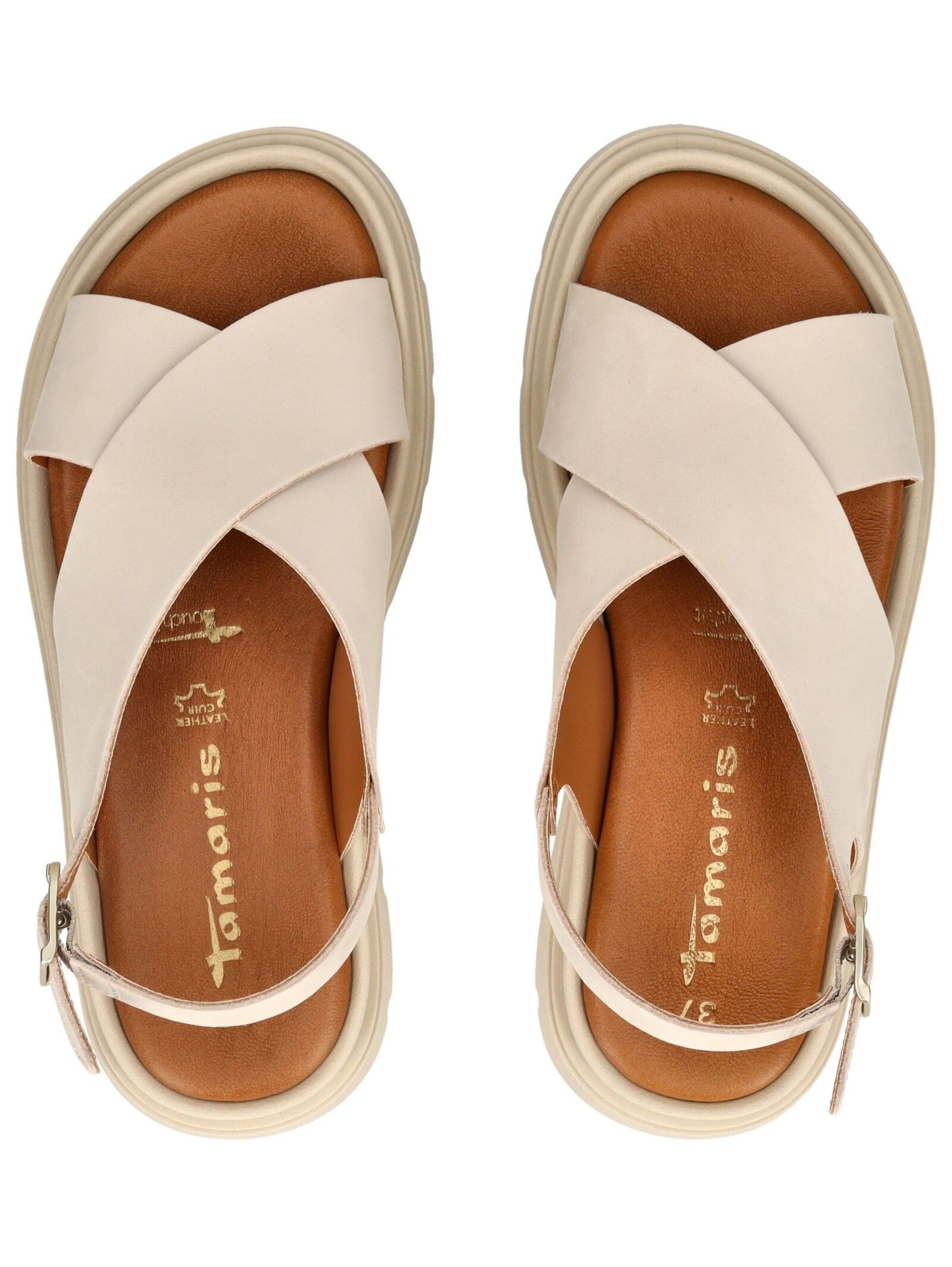 Sandales Tamaris en beige