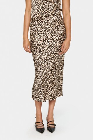 Jupe 'Hafia' SAINT TROPEZ en beige : devant