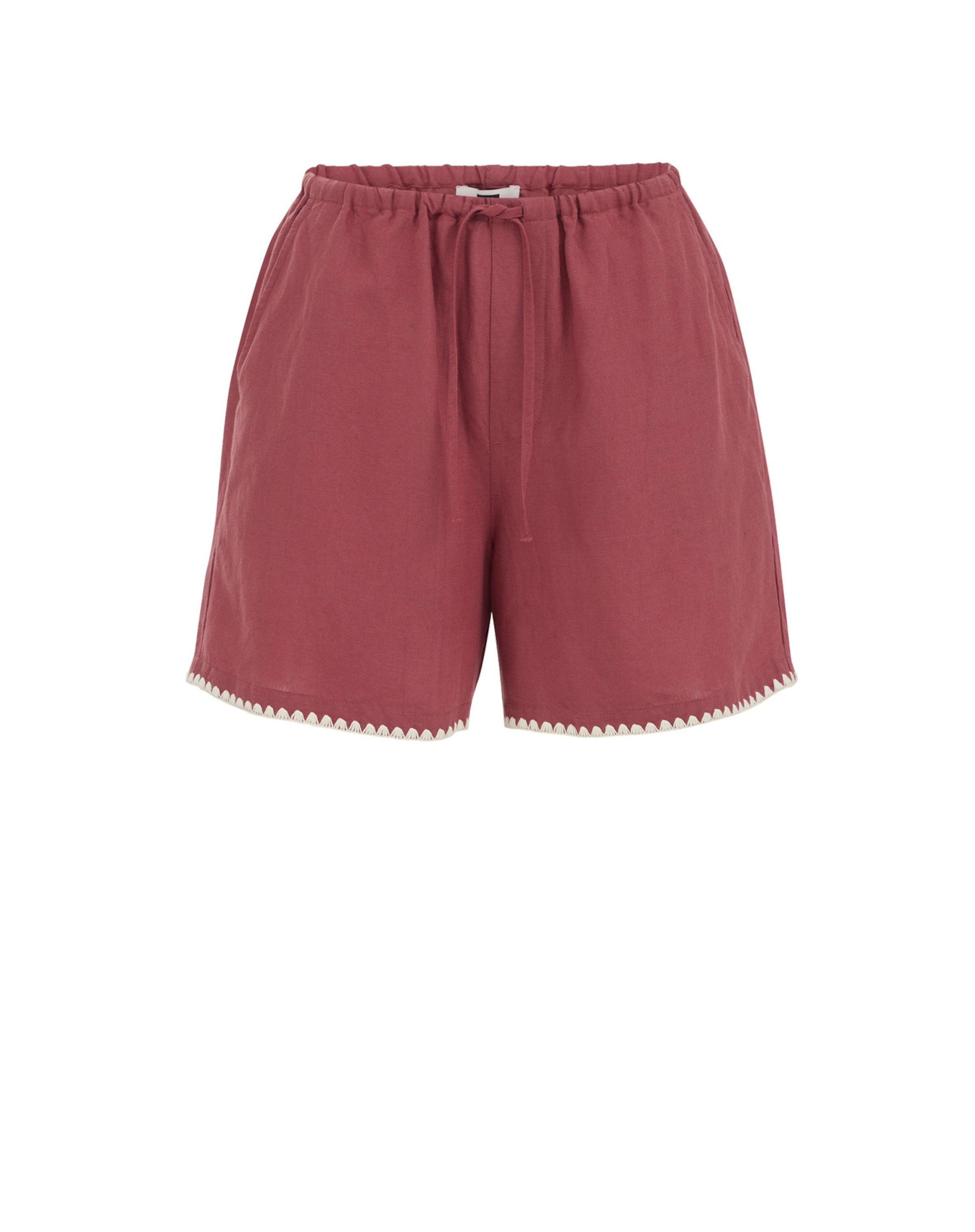 WE Fashion Loosefit Byxa i rosa: framsida