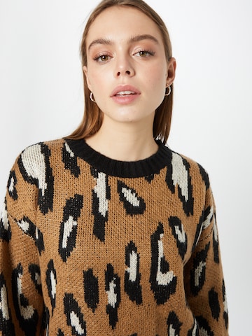 MINKPINK Sweater 'LATIFAH' in Brown