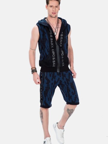 CIPO & BAXX Bodywarmer in Blauw