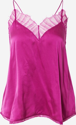 IRO - Blusa 'BERWYN' em rosa: frente