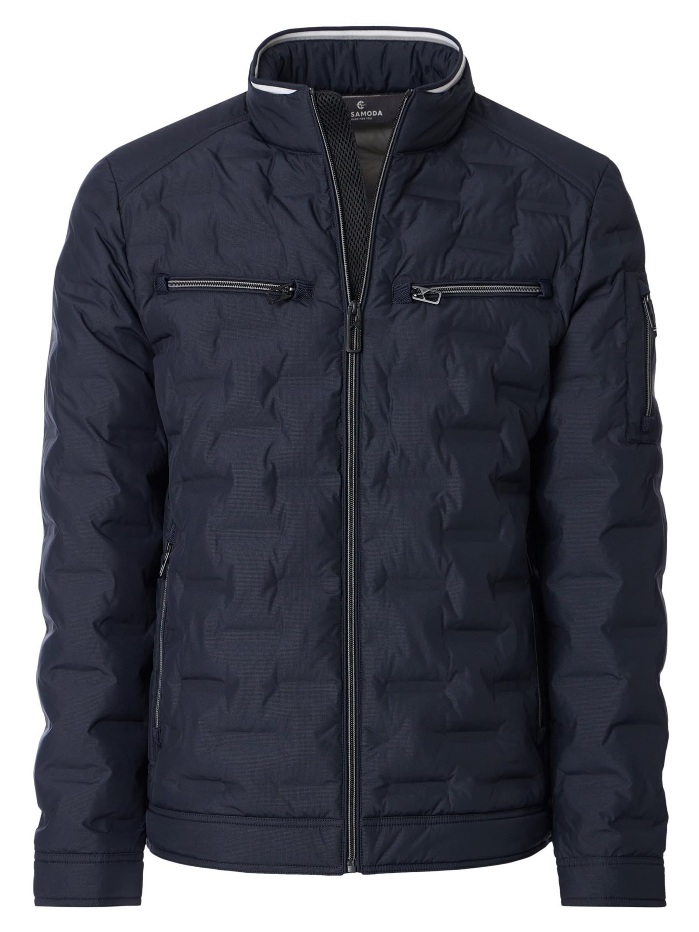 CASAMODA Tussenjas 'Basic' in Blauw: voorkant