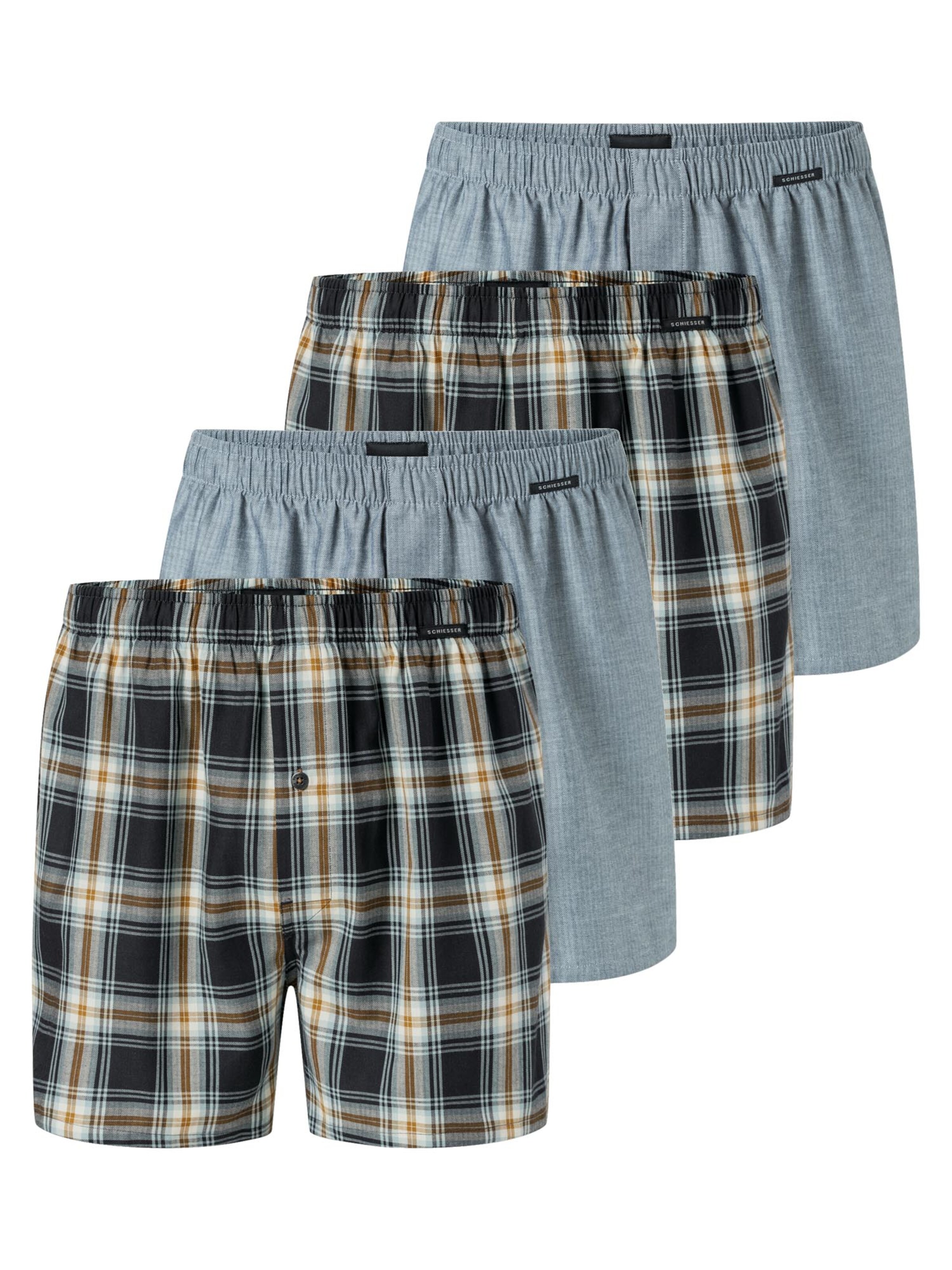 SCHIESSER Boxer shorts 'Web' in Mixed colors: front