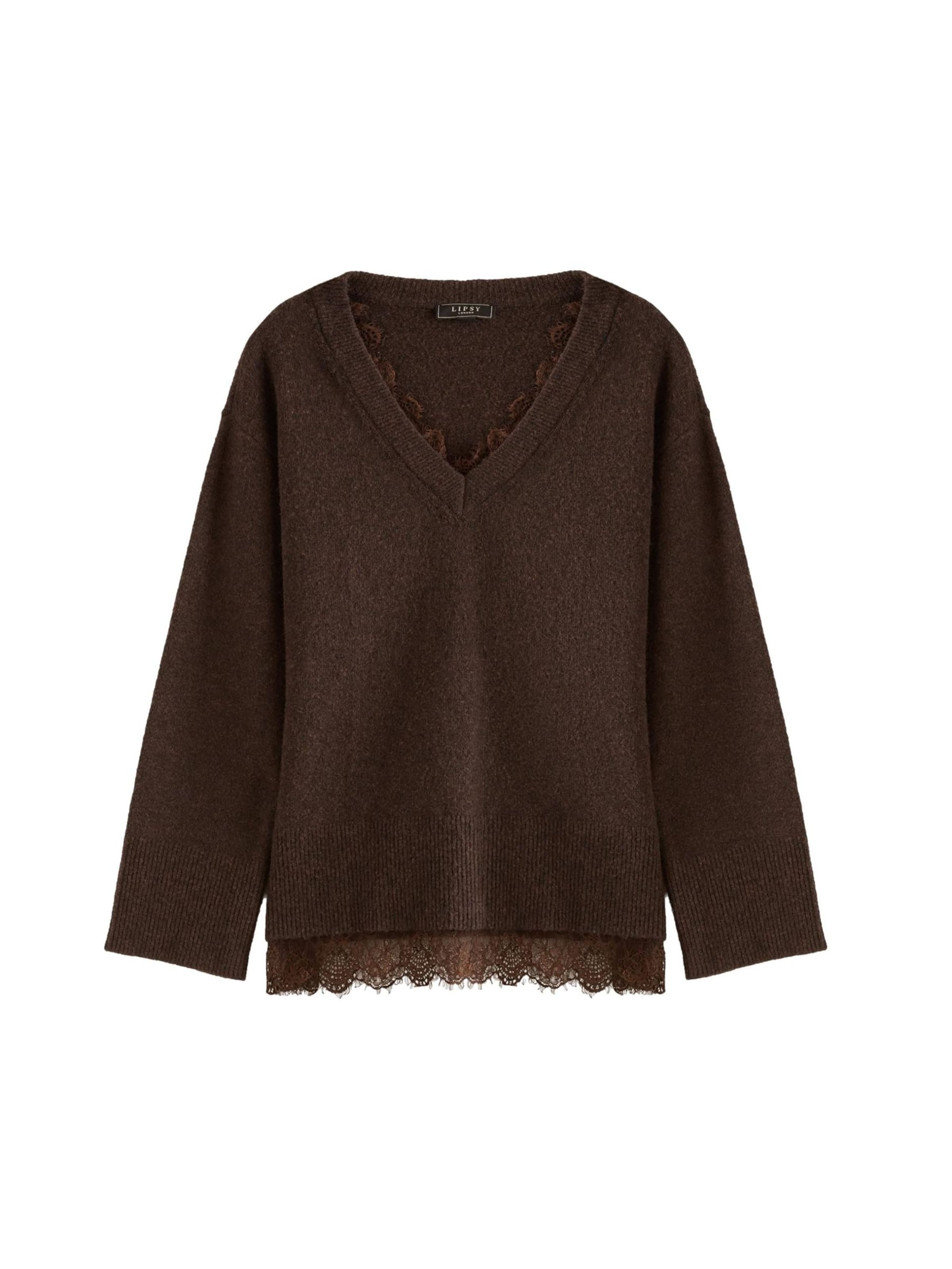 Pullover di Lipsy in marrone: frontale