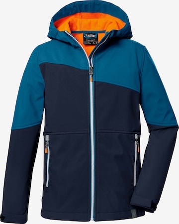 KILLTEC Outdoor jacket in Blue: front