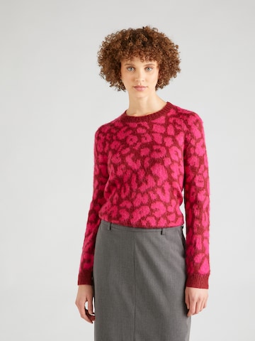 Pull-over UNITED COLORS OF BENETTON en rose : devant