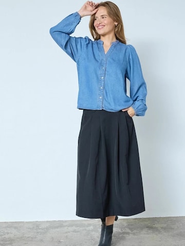Camicia da donna di co'couture in blu
