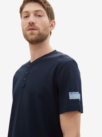 TOM TAILOR T-Shirt in Blau