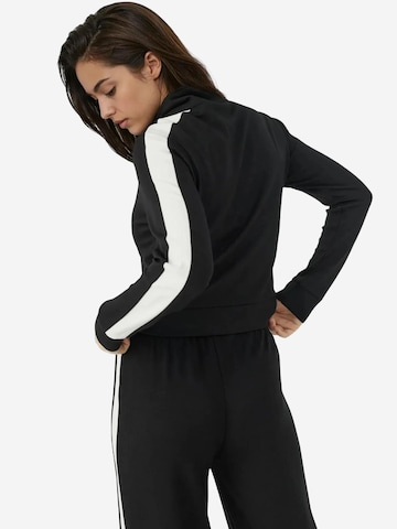 Hiccup Zip-Up Hoodie in Black