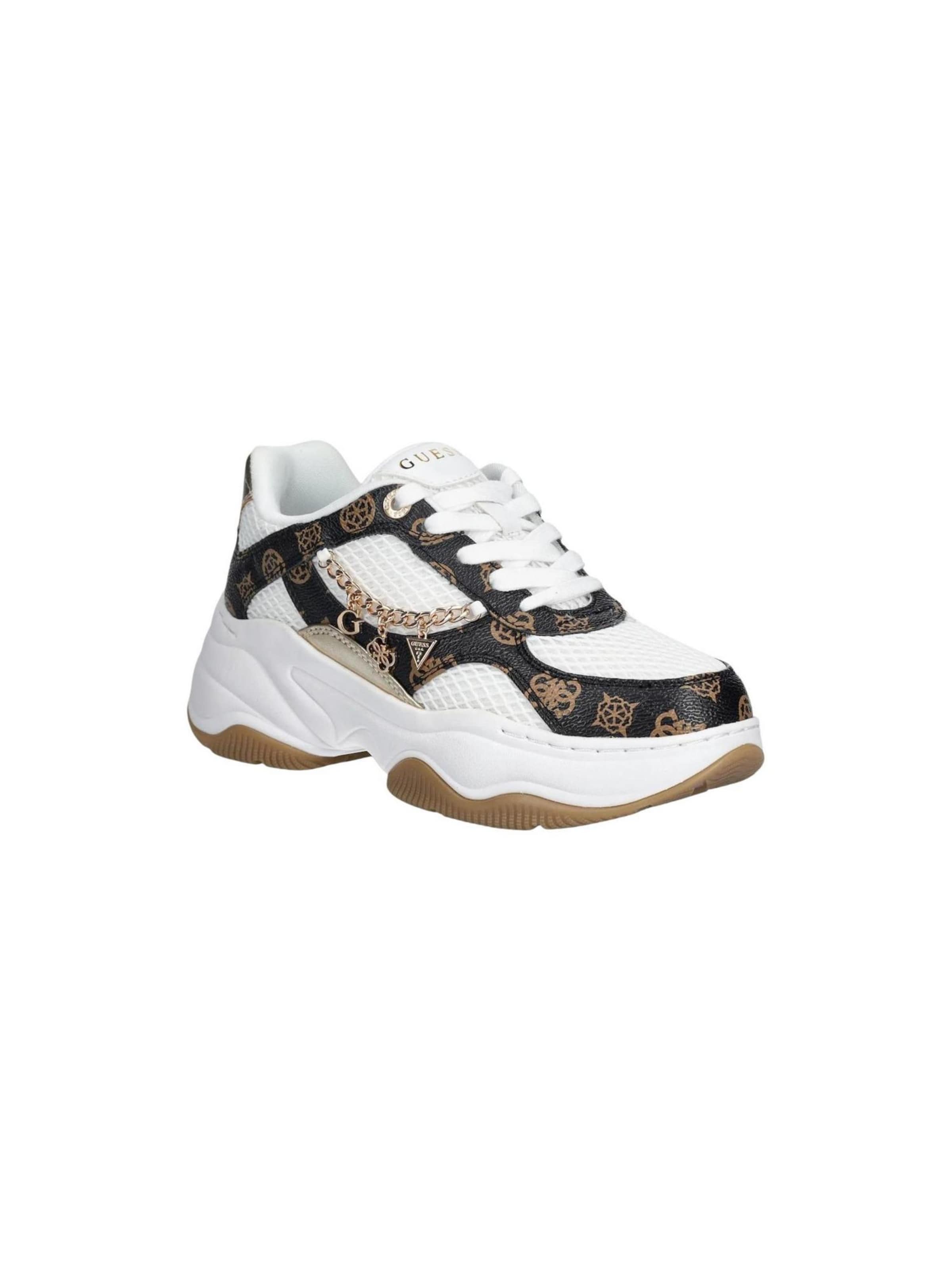 Sneaker bassa 'HARPAA FLPHAR FAL12' di GUESS in marrone
