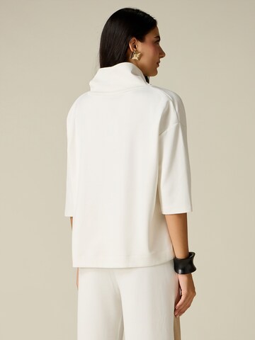 oltre Sweatshirt in Wit