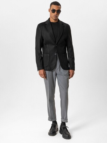 Slim fit Giacca da completo 'Berhtram' di Antioch in nero