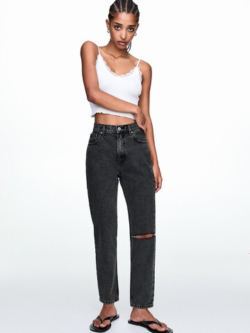 Pull&Bear Regular Farkut värissä harmaa